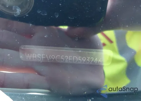 2014 BMW M5 from USA, damaged, VIN WBSFV9C52ED593246